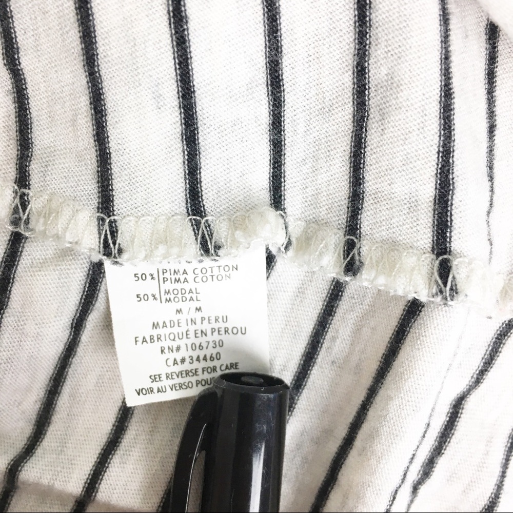 Vince Classic Soft Striped Tee - Picture 4 of 6